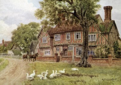 Farmhouse, Brent Eleigh, Suffolk by Alfred Robert Quinton